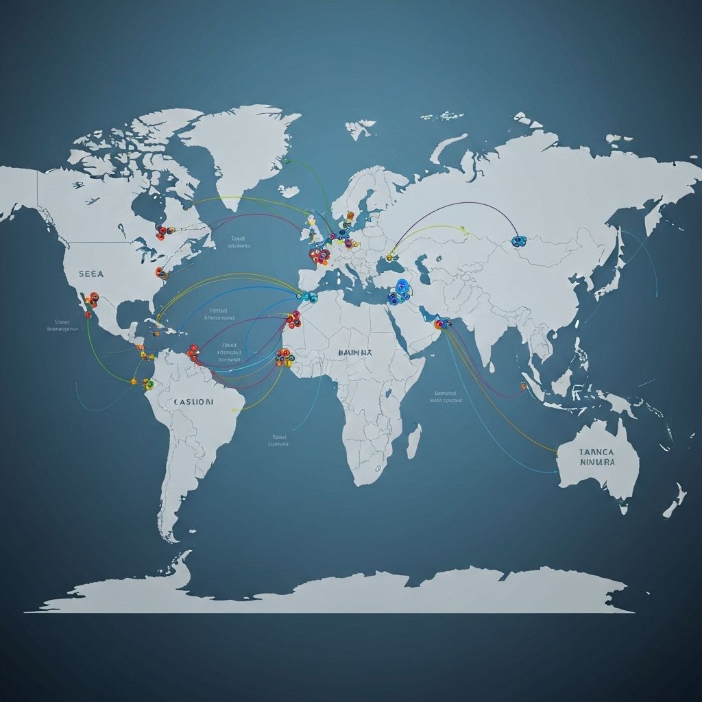 Logistics Company's Global Network